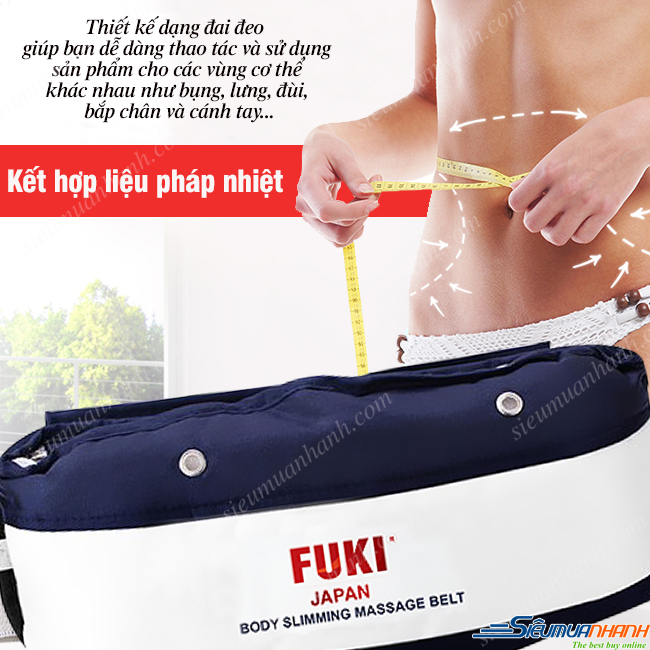 Máy massage bụng FUKI FK90 dòng cao cấp (xanh dương)